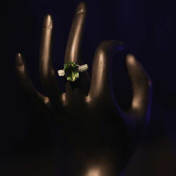 Oval Cut Gemstone Ring For Women
