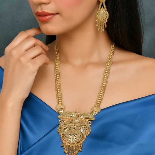 Heritage Goldplated Bridal Necklace Set